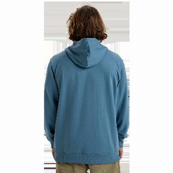 Billabong ARCH PULLOVER HOODIE IN GLACIER BLUE
