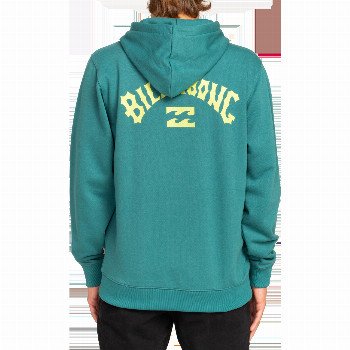 Billabong ARCH WAVE HOODIE IN TEAL