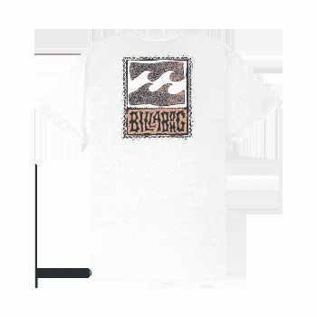 Billabong BOYS STAMP T-SHIRT IN WHITE