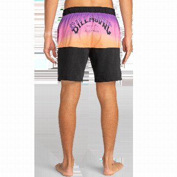 Billabong FIFTY50 LAYBACK SWIMSHORTS IN BLACK