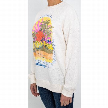 Billabong GETAWAY SWEATSHIRT IN SALT CRYSTAL