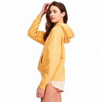 Billabong MORNING SURF HOODIE IN MARIGOLD