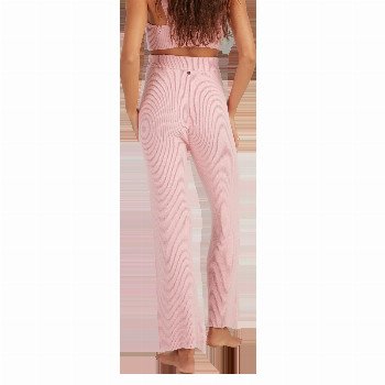 Billabong SANDSTORM KNIT TROUSERS IN PALE PINK