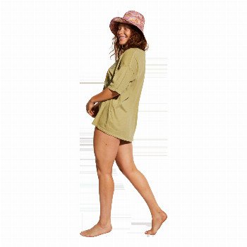 Billabong SMILEY TRUE BOY T-SHIRT IN SPLIT PEA