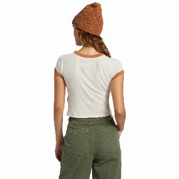 Billabong SUMMER CAMP T-SHIRT IN WHITECAP