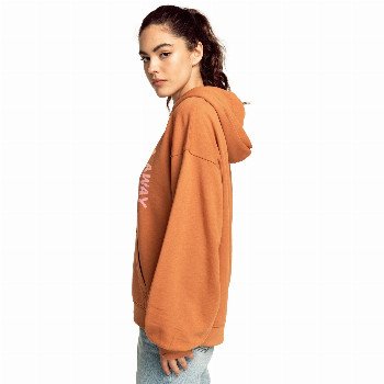 Billabong SUN S UP HOODIE IN TOFFEE