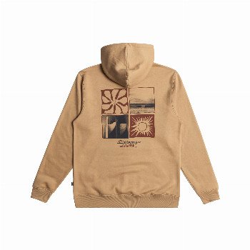 Billabong SURF SERVICE HOODIE IN HAZEL