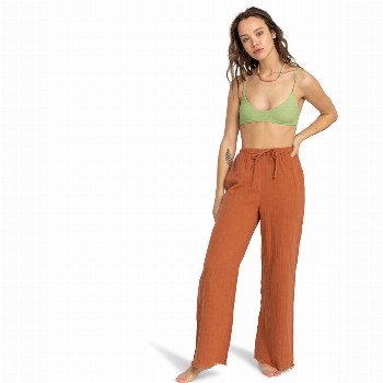 Billabong THAT SMILE TROUSERS - GOLDEN BROWN