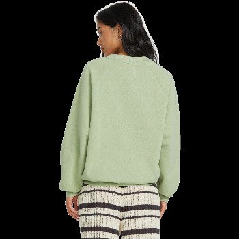 Billabong THE WAVES SWEATSHIRT IN PISTACHIO
