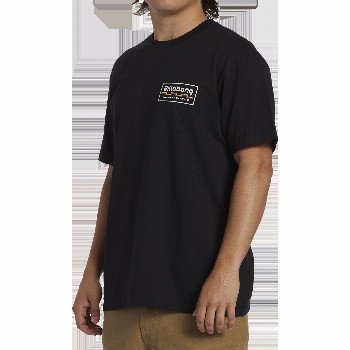 Billabong WALLED T-SHIRT IN BLACK