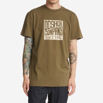 DC Shoes 94 BUILT - T-SHIRT FOR MEN BROWN