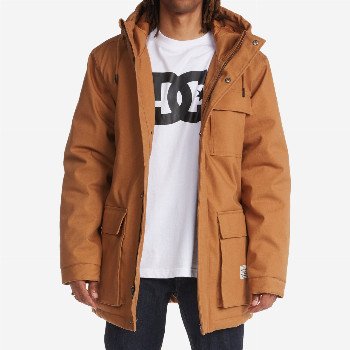 DC Shoes CANONDALE - HOODED PARKA FOR MEN ORANGE