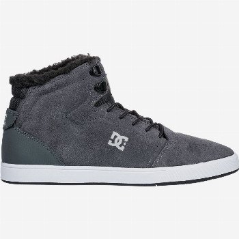 DC Shoes CRISIS WNT - WINTER MID-TOP SHOES BLACK