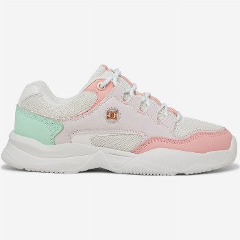 DC ShoesDECEL - LEATHER SHOES FOR WOMEN PINK