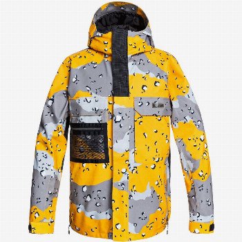 DC Shoes DEFIANT - SNOWBOARD JACKET FOR MEN YELLOW