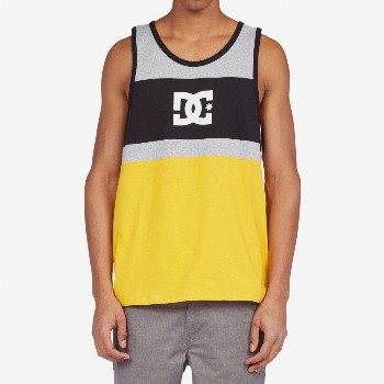 DC Shoes GLEN END - VEST TOP FOR MEN YELLOW