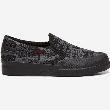 DC ShoesDC INFINITE AC/DC - SHOES FOR KIDS BLACK