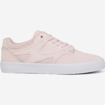 DC ShoesKALIS VULC - LEATHER SHOES FOR WOMEN PINK