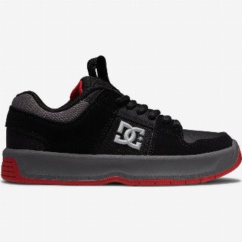 DC ShoesLYNX ZERO - LEATHER SHOES FOR KIDS BLACK