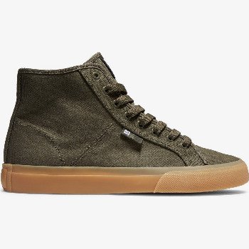 DC ShoesMANUAL - HIGH-TOP SHOES FOR MEN GREEN