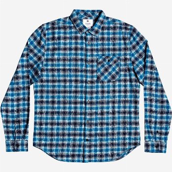 DC ShoesMARTHA LONG SLEEVE SHIRT FOR MEN - BLUE