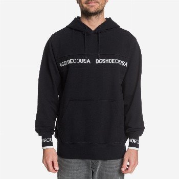 DC Shoes MIDDLEGATE - HOODIE FOR MEN BLACK