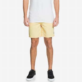 DC Shoes NAHMAS DAY 18" - ELASTICATED SHORTS FOR MEN YELLOW