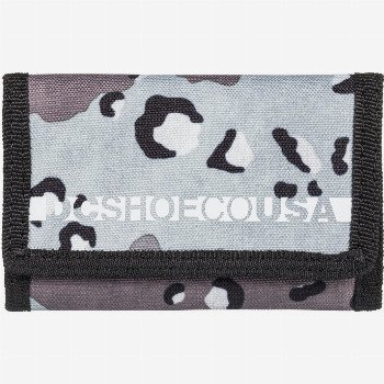 DC ShoesRIPSTOP TRI-FOLD WALLET FOR MEN - BLACK