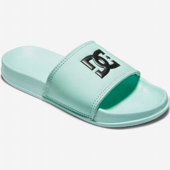 DC ShoesDC SLIDES - SANDALS FOR KIDS GREEN