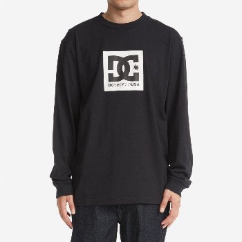 DC ShoesDC SQUARE STAR - LONG SLEEVE T-SHIRT FOR MEN BLACK