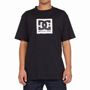 DC Shoes SQUARE STAR TEE FOR MEN - BLACK