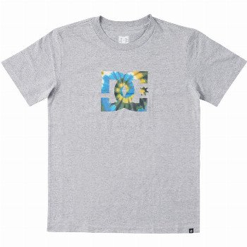 DC Shoes STAR TIE DYE - T-SHIRT FOR BOYS BLACK