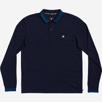 DC ShoesSTOONBROOKE - LONG SLEEVE POLO SHIRT FOR MEN BLUE