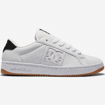 DC ShoesSTRIKER - LEATHER SHOES FOR MEN WHITE