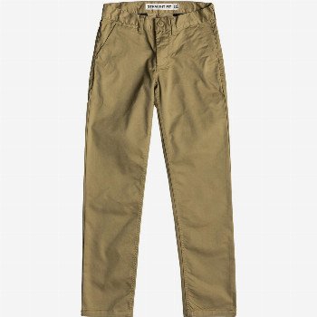 DC ShoesWORKER - STRAIGHT FIT CHINOS BROWN