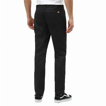 Dickies 872 SLIM FIT WORK TROUSERS IN BLACK