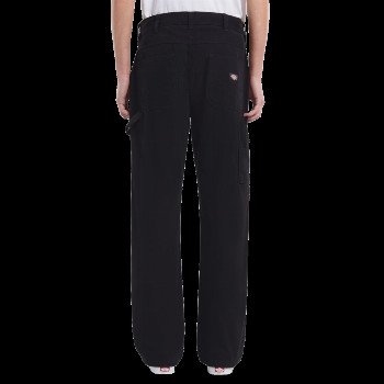 Dickies CANVAS CARPENTER LIGHTWEIGHT TROUSERS IN BLACK