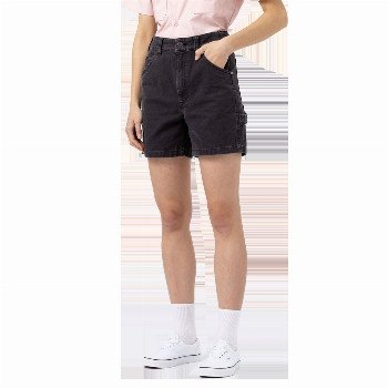 Dickies DUCK CANVAS CARPENTER WALKSHORTS IN BLACK