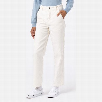 Dickies DUCK CANVAS PANT WOMAN STONE WASHED CLOUD