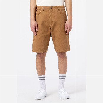 Dickies DUCK CANVAS SHORT MAN STONE WASHED BROWN