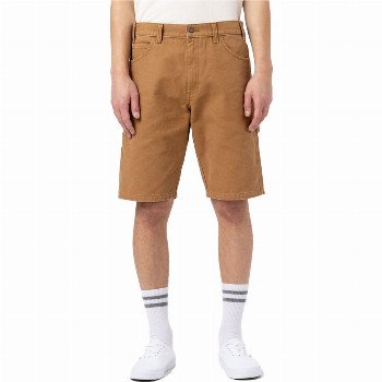 Dickies DUCK CANVAS WALKSHORTS - STONE WASHED BROWN