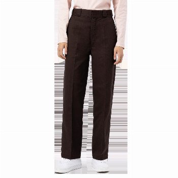 Dickies ELIZAVILLE TROUSERS IN CHARCOAL GREY