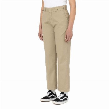 Dickies ELIZAVILLE TROUSERS IN KHAKI