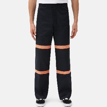 DickiesGARDERE DOUBLE KNEE REFLECTIVE TAPE UNISEX DARK NAVY