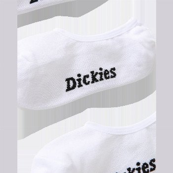 Dickies INVISIBLE SOCKS (3 PACK) IN WHITE