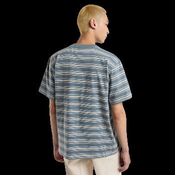 Dickies LEWISTOWN STRIPE T-SHIRT IN STORMY WEATHER