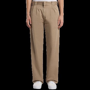 Dickies UNIONVILLE PLEATED WORK TROUSERS IN DESERT SAND
