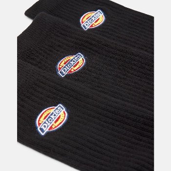 Dickies VALLEY GROVE SOCKS (3 PACK) IN BLACK