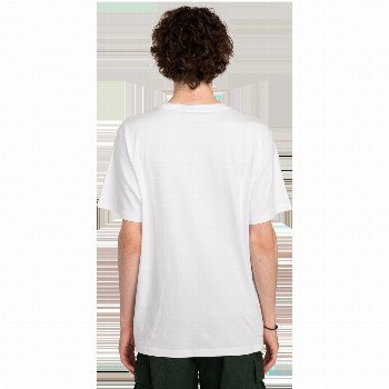 Element CRAIL T-SHIRT IN OPTIC WHITE