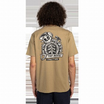 Element TIMBER ICONS T-SHIRT IN KHAKI